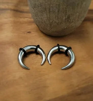 Pick 2 Sizes: Steel Pinchers Tapers Horseshoes Gauges Nose Septum Stretching Ear • $16.99