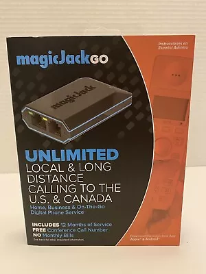 MAGIC JACK GO Smart Home/Business On The Go Digital Phone Service • $49.99