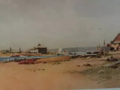 £4.50 • Buy Antique Print 1909 Stourmouth Hampshire From Painting By Wilfrid Ball Art