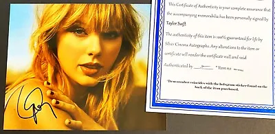 Taylor Swift Signed 8x10 Photo Autographed With COA Letter Photograph • $286.62