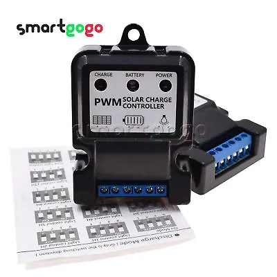 6V 12V 10A Solar Panel Battery Regulator Charge Controller Types Good Quality UK • £5.42