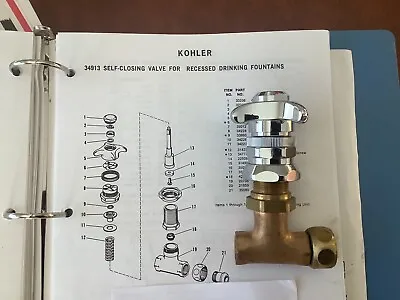 Kohler Self Closing Cp Valve For Recessed Drinking Fountain  • $65