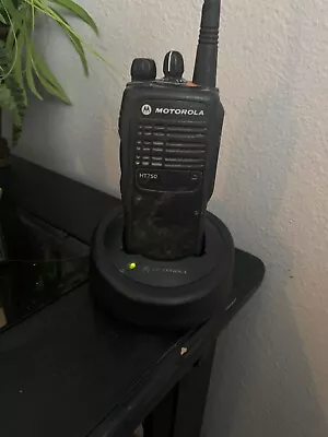 Motorola HT750 AAH25SDC9AA3AN Two-Way 16-Channel Radio • $100