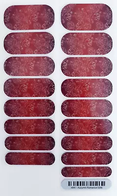 Jamberry Autumn Romance Bundle Nail Wrap Half Sheet Plus Partial • $4