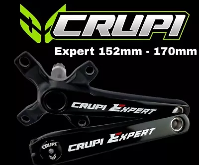 Crupi Bmx Epert Cranks Black 165mm • $200