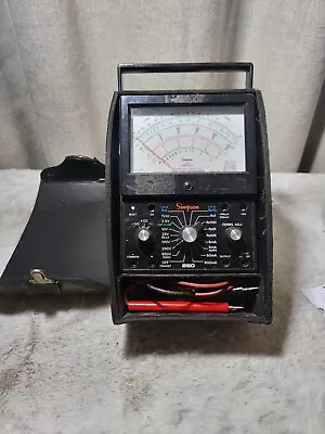 Simpson 260 6xlp Series 6xlp Multimeter With Leads And Case • $45