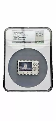 2023 Niue Disney 100th Stamp Cinderella 1 Oz Silver Coin NGC PF 70 UCAM • $129.99