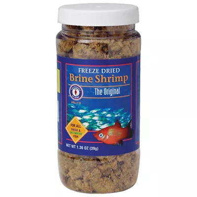 San Francisco Bay Brand Brine Shrimp Freeze Dried 1.36 Oz The Original Fish Food • £16.38