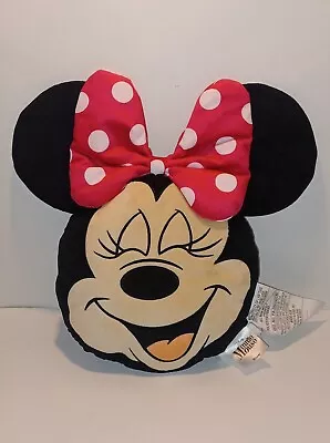 Disney Minnie Mouse Plush Decorative Accent  Pillow 13  × 12  • $8.99