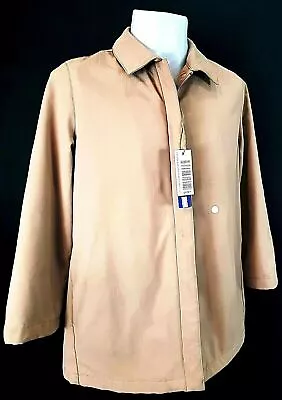 £31.67 • Buy Quality DAKS GOLF Ladies Beige Harrington RAIN JACKET COAT - M - £160