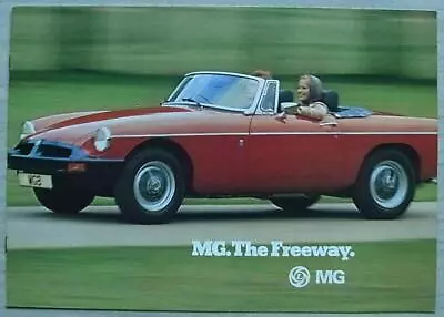 MG RANGE Car Sales Brochure March 1976 #3148/B MIDGET Mk III MGB GT MGB GT V8 • $14.92