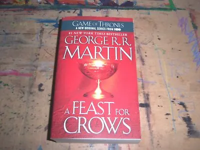 George RR Martin A Feast For Crows 2011 Bantam Books 26th 12mo Paperback NF • $18