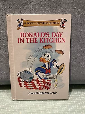 Donald’s Day In The Kitchen Book Donald Duck Disney • $10