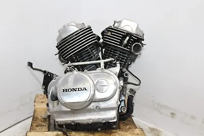 1986 Honda Shadow 500 VT500C ENGINE MOTOR CYLINDER HEAD CASES CRANK TRANSMISSION • $434.30