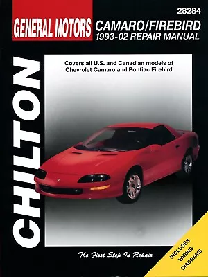 1993-2002 Chevrolet Camaro Pontiac Firebird Chilton Service Repair Manual 25591 • $43.95