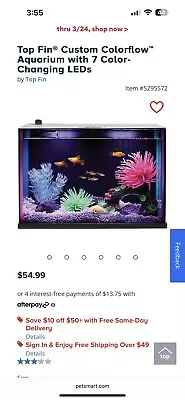 3 Gallon Fish Tank • $45