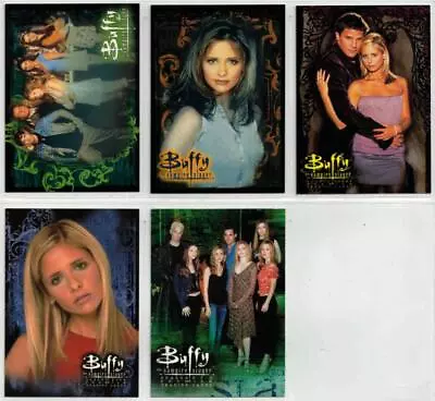 Buffy The Vampire Slayer. Lot Of 5- Promo Cards. Seasons 1 3 4 And 6. Inkworks • $5.99