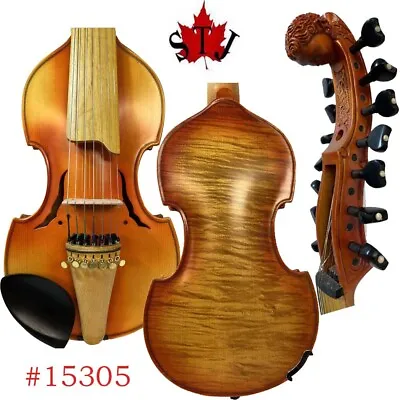 Rare Advanced Song Master 7×7 Strings 4/4 Viola D'Amore 14 Strings Violin #15305 • $799