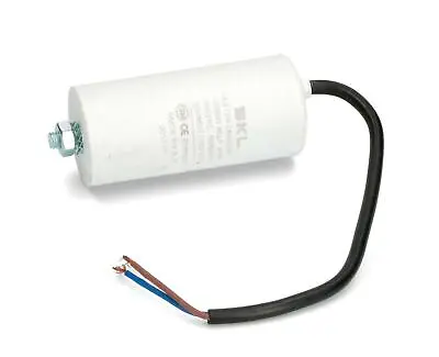 £6.29 • Buy 40uF 450v Start And Run Motor Capacitor With Cable Connectors