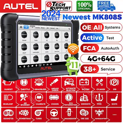 2024 Autel MaxiCom MK808 S PRO Diagnostic Scan Tool OE - Full System Bidirection • $699