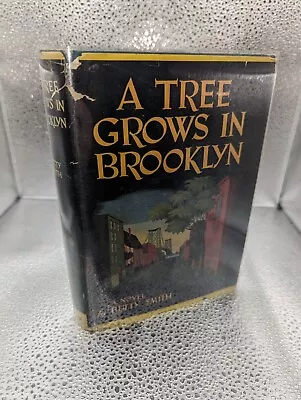 A Tree Grows In Brooklyn -with Dust Jacket - Good Condition - 1943 • $55