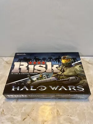 Halo Wars Risk Collector's Edition Strategy Conquest Board Game Hasbro 2009 READ • $14.97