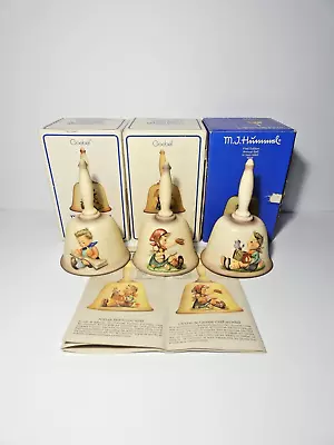 Vintage Hummel 3 Bells 1978 1979 1980 Tmk-5 Tmk-6 /w Boxes & Sample Brochure • $19.95