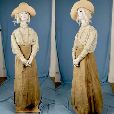 ANTIQUE Edwardian  LADIES URBAN Suit 1910s Museum Condition • $155