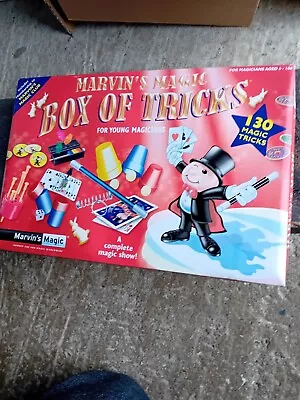 Marvin's Magic Box Of Tricks 130 Magic Tricks For Children Magic Box Set • £6.99