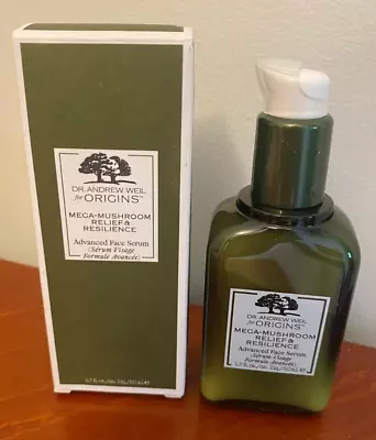 $19.99 • Buy Origins Mega-Mushroom Relief & Resilience Advanced Face Serum 1.7fl Oz NIB