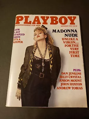 Playboy Magazine September 1985 Madonna 18 And Over • $14.99