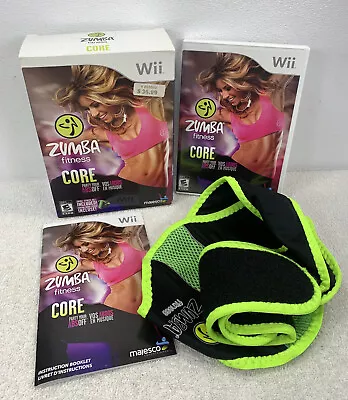 Zumba Fitness Core (Nintendo Wii 2012) CIB Complete Tested Box Belt  • £20.97