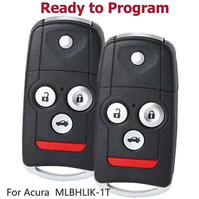 2 Replacement For Acura 2009-2014 TL TSX 2010-2013 ZDX Remote Car Flip Key Fob • $26.99