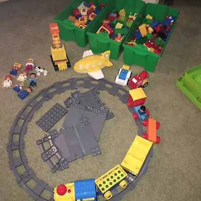 $99 • Buy Lego Duplo Bulk  Figures Train Pull It’s Self Along Track