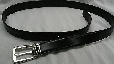 Nice Montblanc Black Brown Reversible Leather Belt 41 1/2 -45 1/2 Inches • $189.99