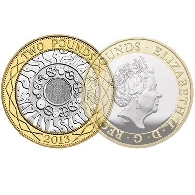 £24.99 • Buy Split £2 Coin Bag 4 Life Lyf Easy Coin Magic Trick Coin In Bag Professional 