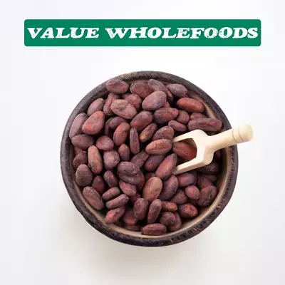 Organic Cacao Beans (Peeled)  - Value Whole Foods • £7.88