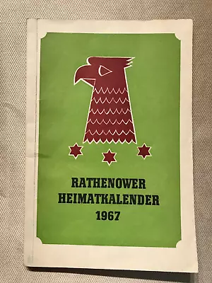 £7.97 • Buy Rathenow, Rathenower Home Calendar 1967, Illustrated, Listings, Home History