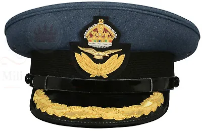 RAF Group Captains No1 Dress Cap Hat Badge Military Royal Air Force Peak • £52.95