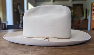 Vintage Stetson Beaver Felt Hat The Sovereign Open Road • $249.95