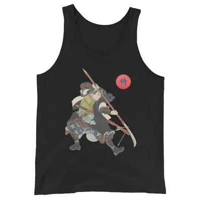 Kama Fighter Japanese Samurai Retro Bushido Warrior Gift Unisex Tank • $30.30