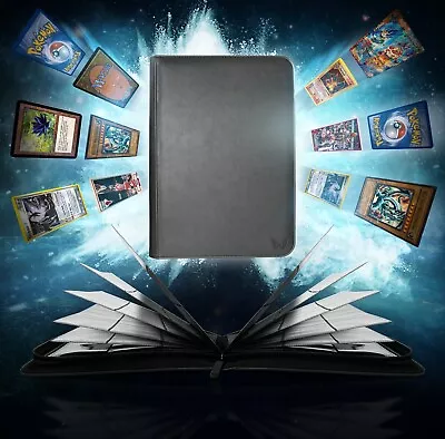 ARK 9-Pocket Album Ultra Folder Card Page Pokemon MTG Yugioh NBA Pro Portfolio • $49.95