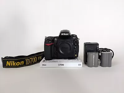 Nikon D700 Digital Full-Frame DSLR ( Includes Box Manual Batteries & Charger) • $399