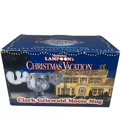 NEW National Lampoons Christmas Vacation Clark Griswold Official Moose Mug Glass • $14.99