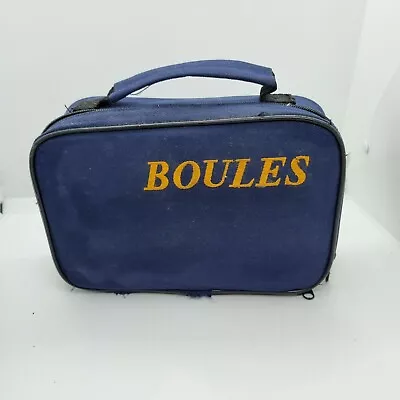 £34.99 • Buy Oroginal Boules Set Of 6 Balls With Carry Case French Game Outdoor With Stopper