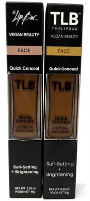 (2) TLB The Lip Bar Quick Conceal Caffeine Concealer 0.35 Oz Sealed MOCHA • $16.99