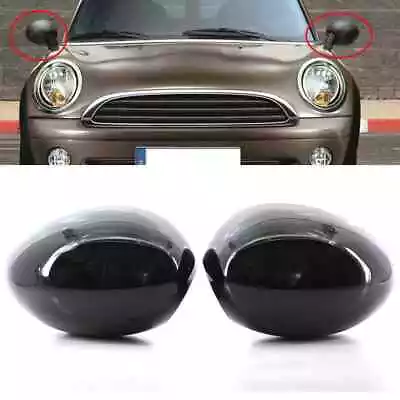 Set Of 2 Fits Mini Cooper R57 R58 R60 Side View Mirrors Cover Cap Shell • $32.40