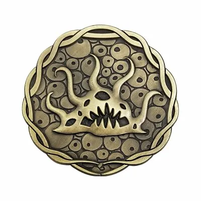 $5.47 • Buy FEED THE SHOGGOTH! COLLECTOR COIN Cthulhu Game Token Squamous Campaign Coins