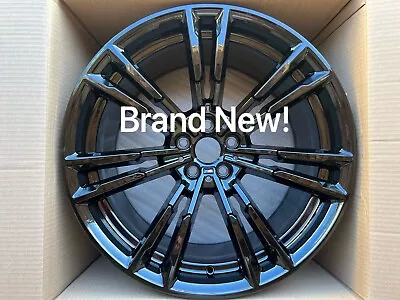 ONE BRAND NEW OEM BMW F90 M5/F92 M8 706M Rear 20x10.5” Black Wheel Rim 2018-2023 • $649.96