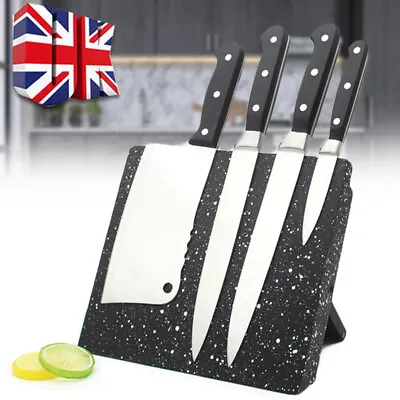 Magnetic Knife Holders Knife Block Rack Kitchen Organisation Cutlery Set Storage • £11.49